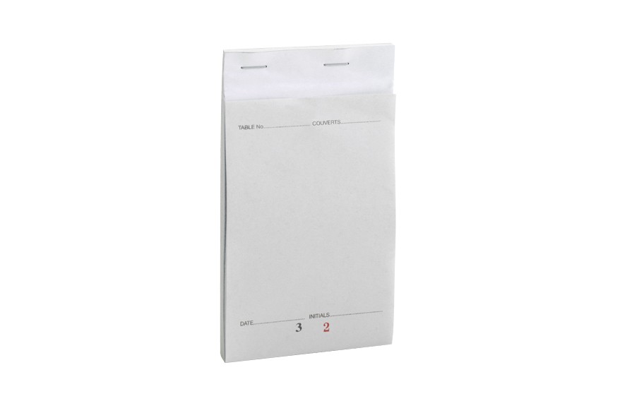 Large Restaurant Order Pads with Duplicate