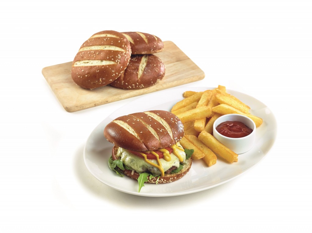 PLANETE PAIN Bretzel Burger Bun