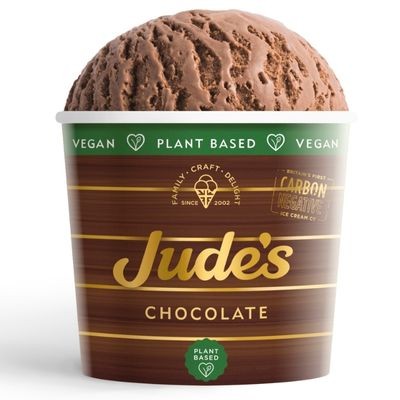JUDE'S Vegan Chocolate Ice Cream Tubs
