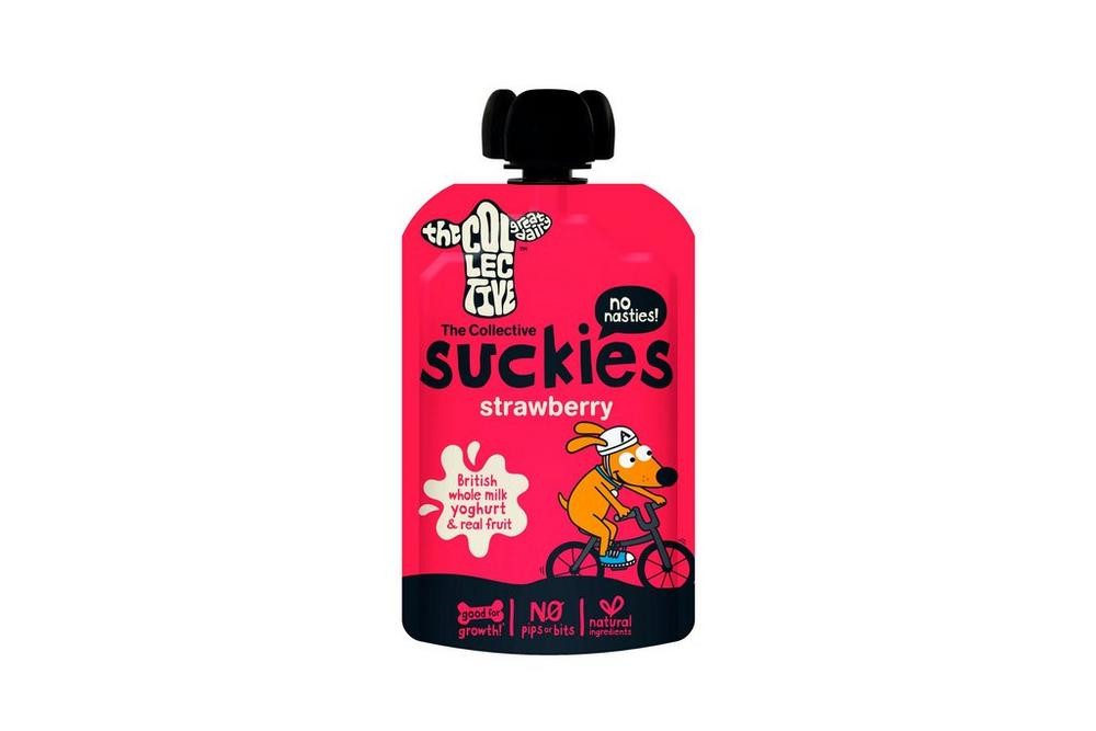 THE COLLECTIVE Yoghurt Suckies - Strawberry