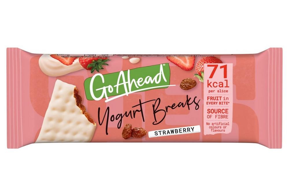 GO AHEAD Strawberry Yoghurt Bars