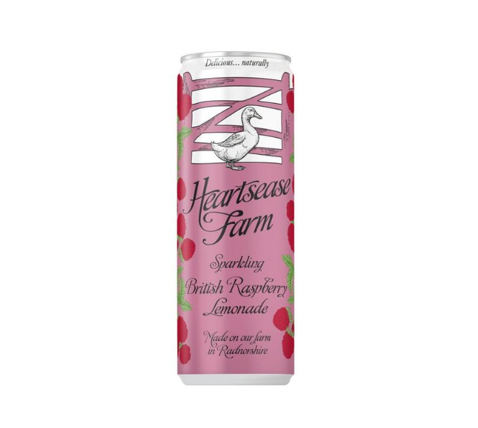 HEARTSEASE FARM Sparkling Pressé in British Raspberry Lemonade (Can)