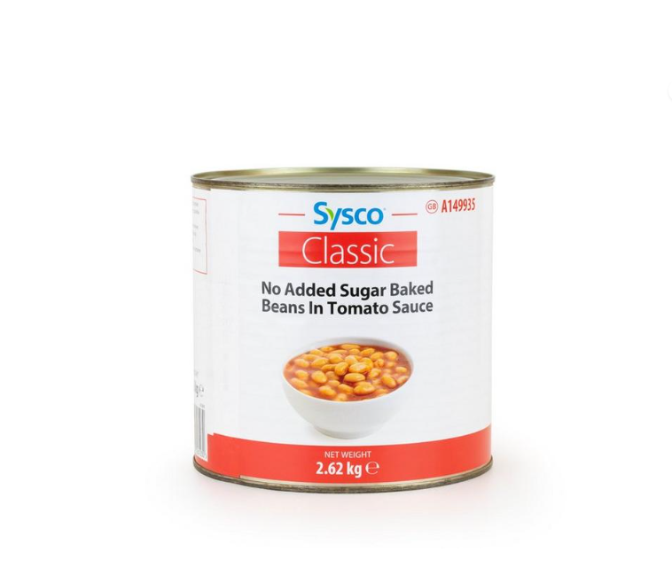 SYSCO CLASSIC No Added Sugar Baked Beans