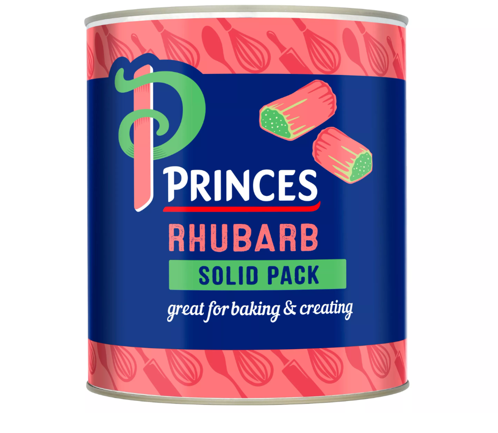 PRINCES Rhubarb Solid Pack
