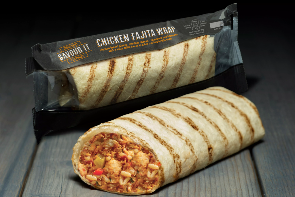 SAVOUR IT Chicken Fajita Wrap