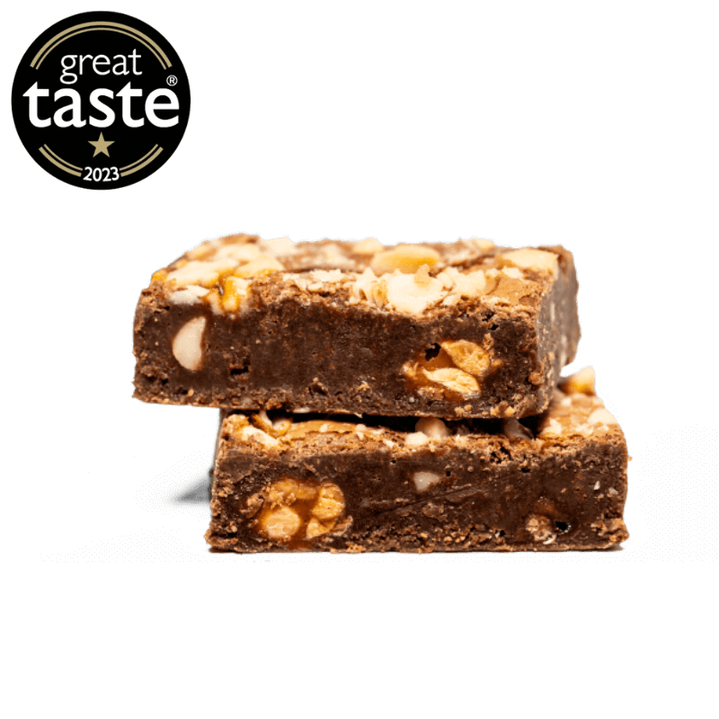 THE HOMEMADE BROWNIE COMPANY Snickers Chocolate Brownie