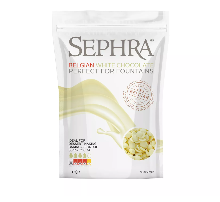 SEPHRA Belgian White Couverture Chocolate