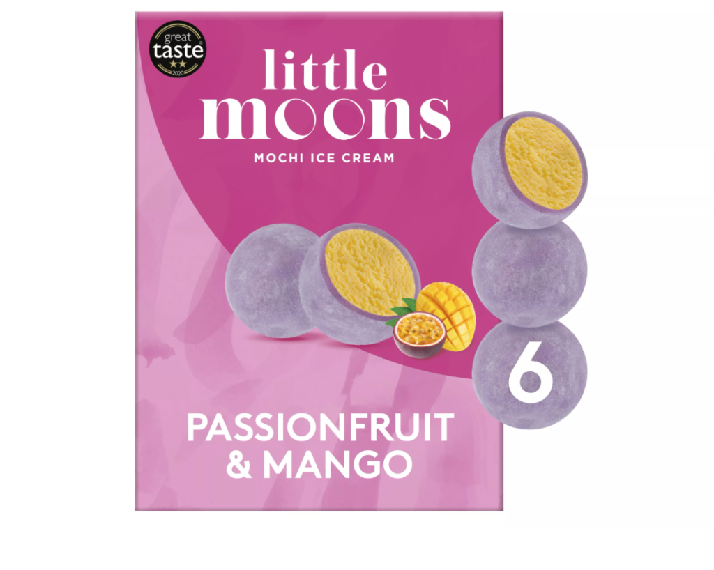 LITTLE MOONS Vegan Passion fruit & Mango