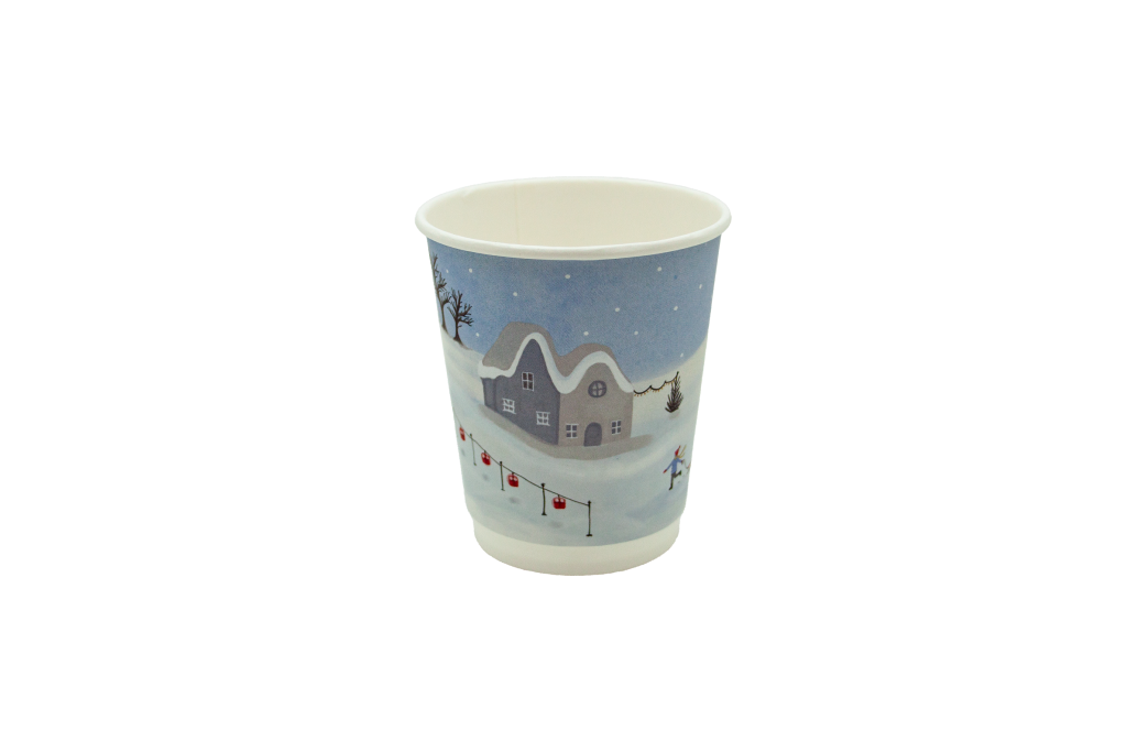 4 ACES 12oz Winter Double Wall Hot Cup