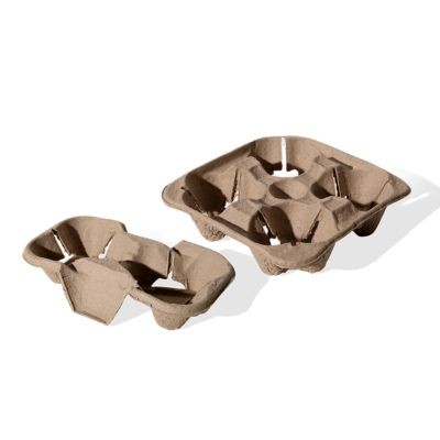 4 ACES Moulded Pulp Fibre 4 Cup Carriers