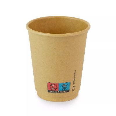 SYSCO EARTH PLUS 8oz Double Wall Hot Cup