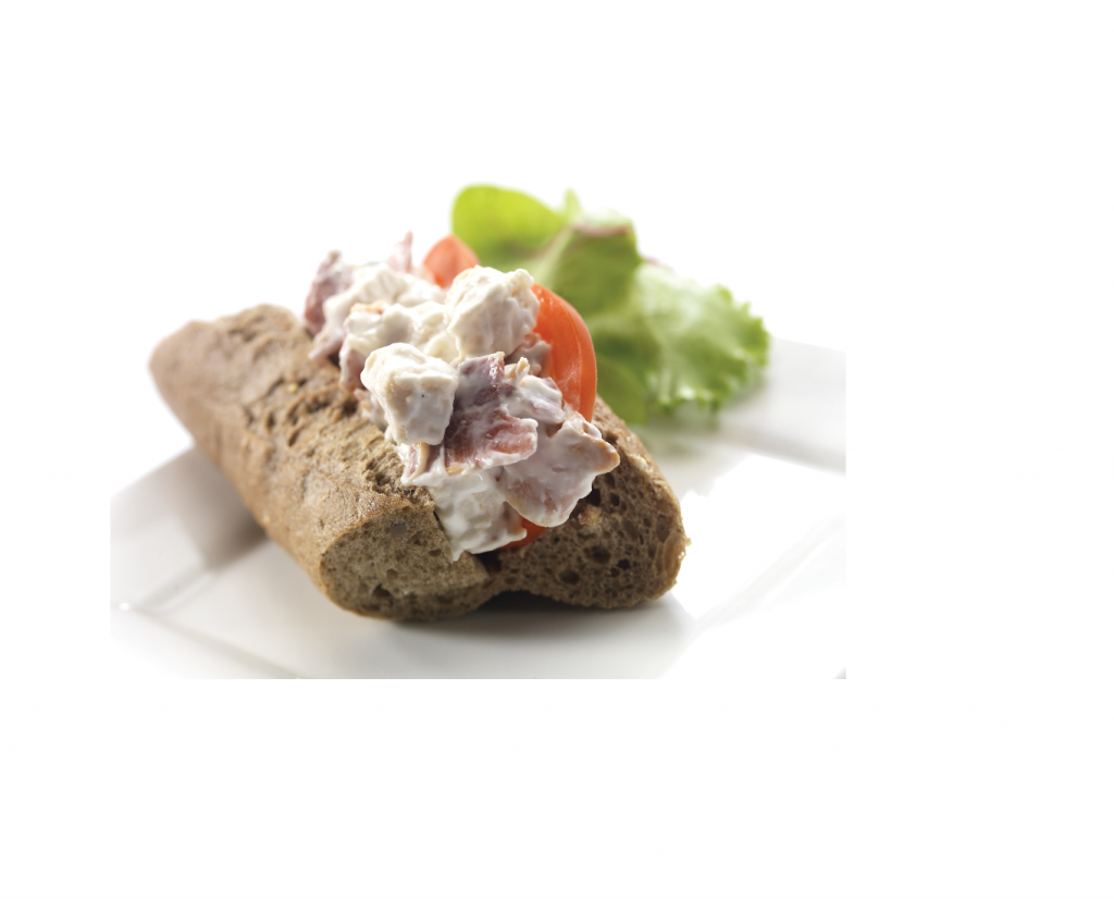 PURPLE PINEAPPLE Diced Chicken Mayonnaise & Bacon Filling