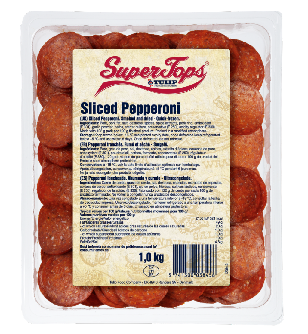 Sliced Pepperoni