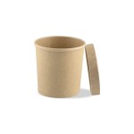 4 ACES 12oz Kraft Soup Pots