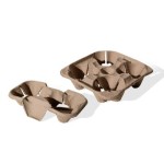 4 ACES Moulded Pulp Fibre 4 Cup Carriers