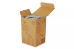 SYSCO EARTH PLUS Black Paper Straw 200mmx8mm
