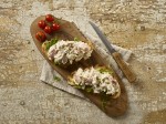 PURPLE PINEAPPLE Sliced Chicken Mayonnaise with Crispy Bacon Filling